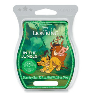 Scentsy In The Jungle Wax Bar Disney The Lion King Retired Fresh Scent